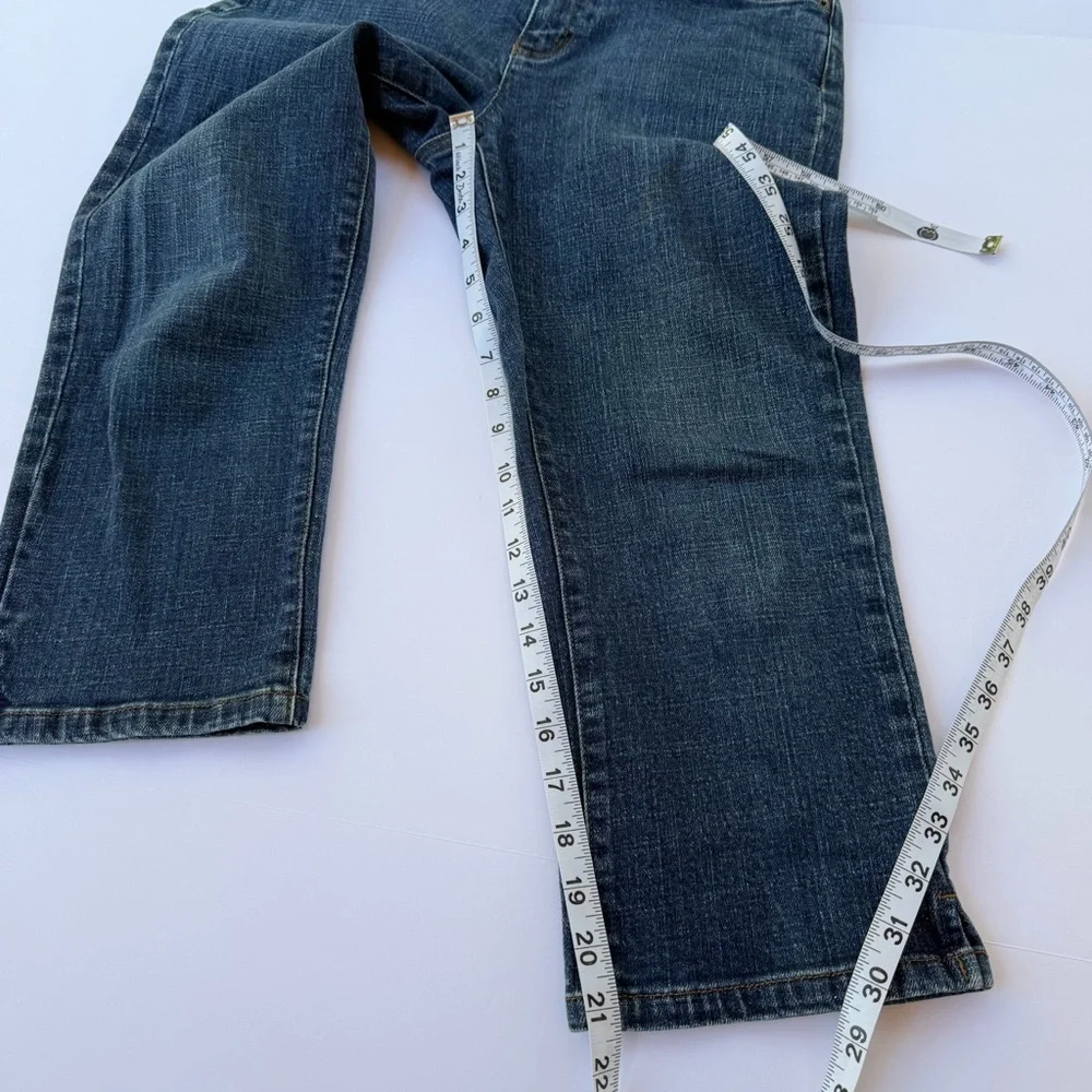 Womans RLR Lauren’s Jean Co Ralph Lauren Cropped Denim Jeans Size 4​ - Picture 10 of 10